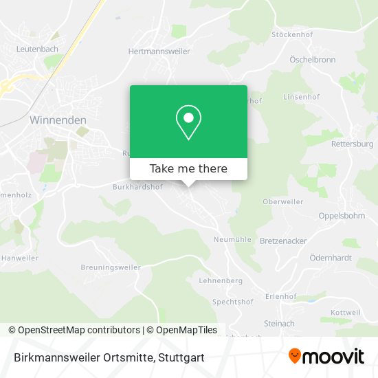 Карта Birkmannsweiler Ortsmitte