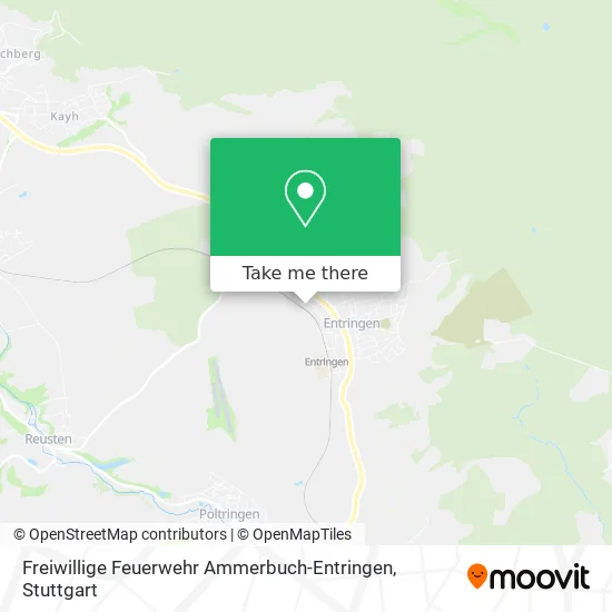 Карта Freiwillige Feuerwehr Ammerbuch-Entringen