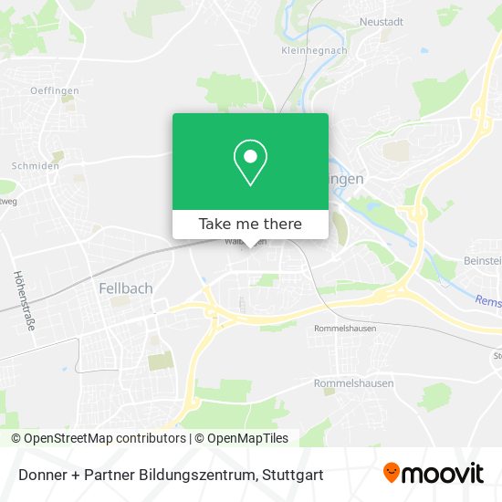 Donner + Partner Bildungszentrum map