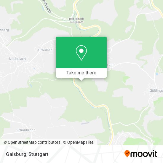 Gaisburg map