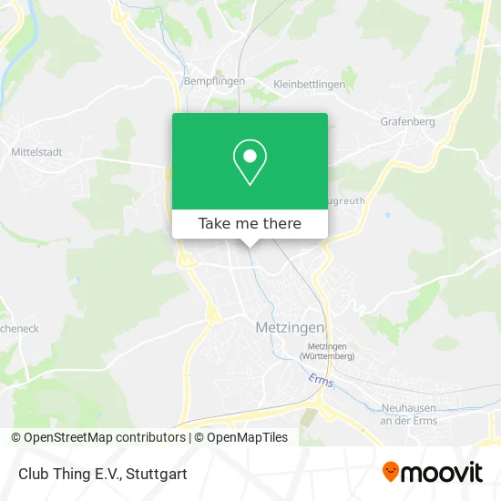 Карта Club Thing E.V.