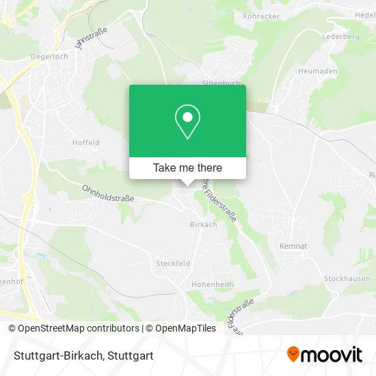 Карта Stuttgart-Birkach