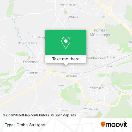 Карта Types Gmbh
