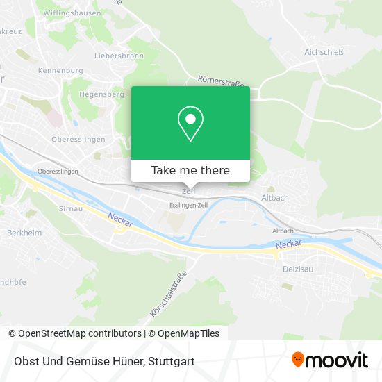 Obst Und Gemüse Hüner map