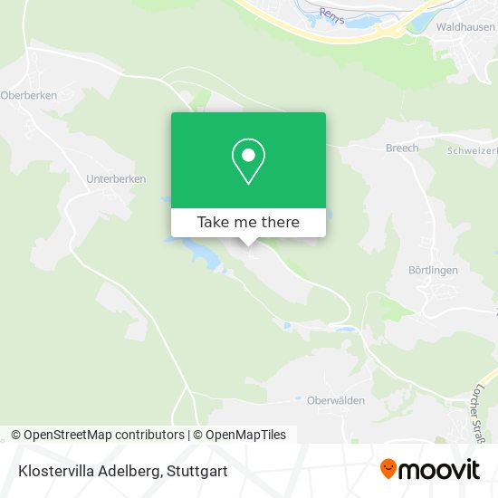 Карта Klostervilla Adelberg
