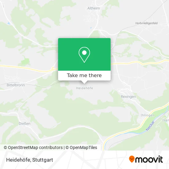 Карта Heidehöfe