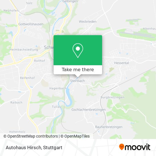 Autohaus Hirsch map