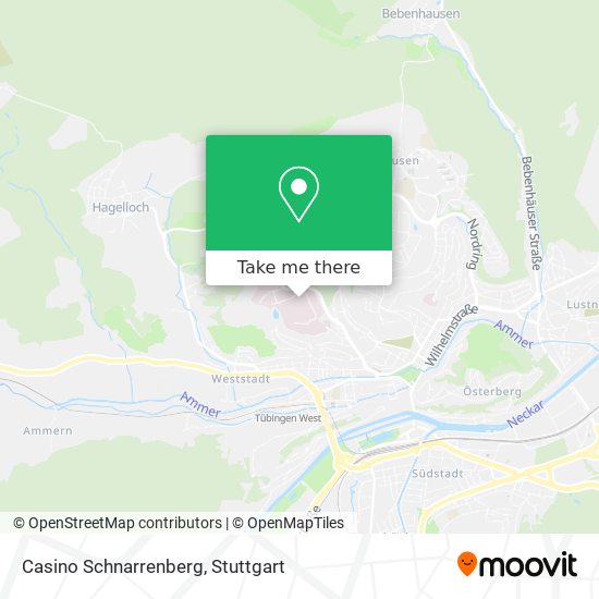 Casino Schnarrenberg map