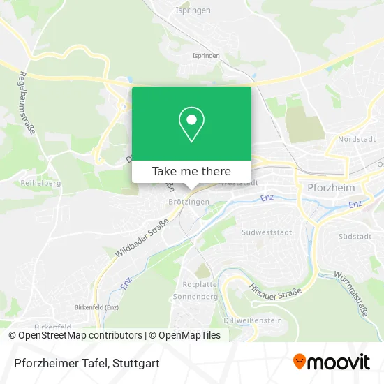 Карта Pforzheimer Tafel