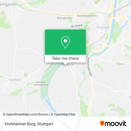 Horkheimer Burg map