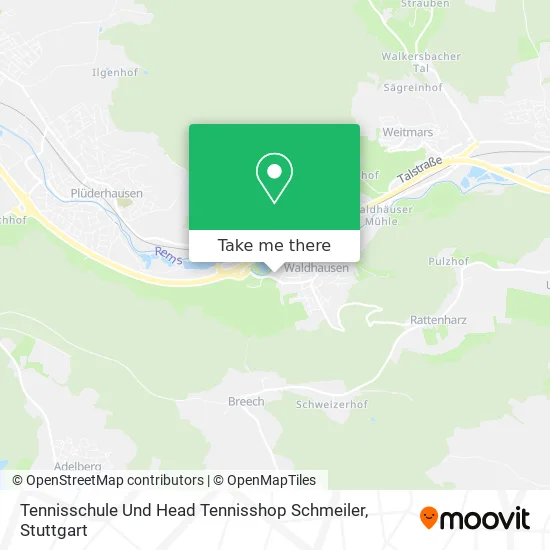 Карта Tennisschule Und Head Tennisshop Schmeiler