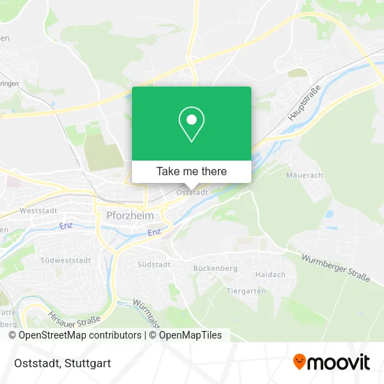 Карта Oststadt