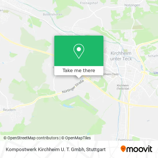 Карта Kompostwerk Kirchheim U. T. Gmbh
