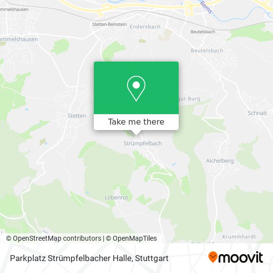 Parkplatz Strümpfelbacher Halle map