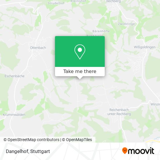 Dangelhof map