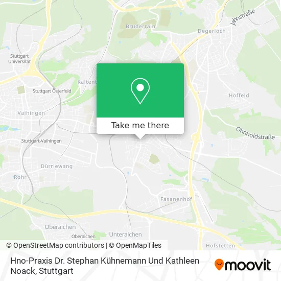 Карта Hno-Praxis Dr. Stephan Kühnemann Und Kathleen Noack