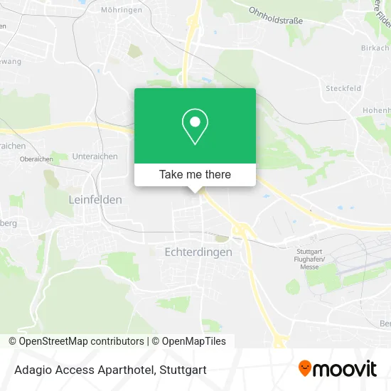 Adagio Access Aparthotel map