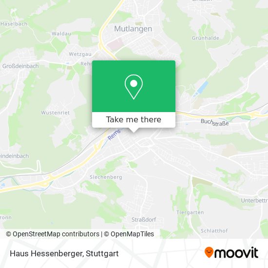 Haus Hessenberger map