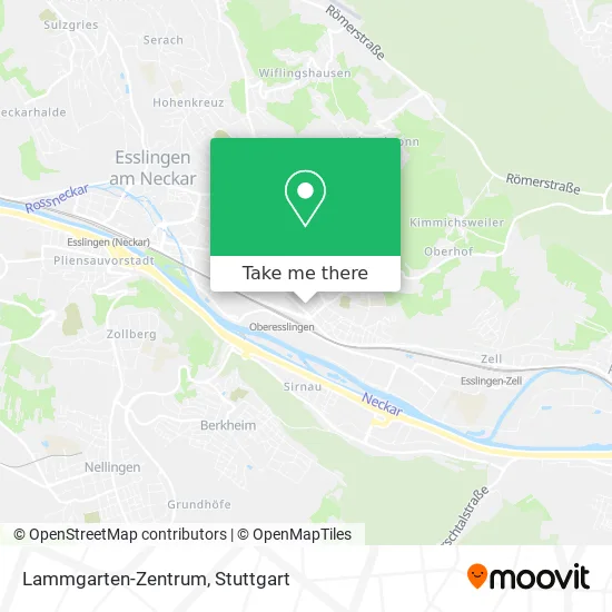 Карта Lammgarten-Zentrum