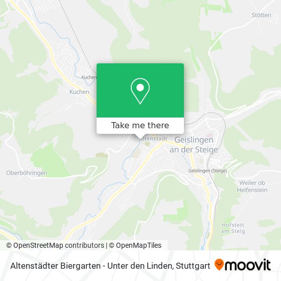 Altenstädter Biergarten - Unter den Linden map