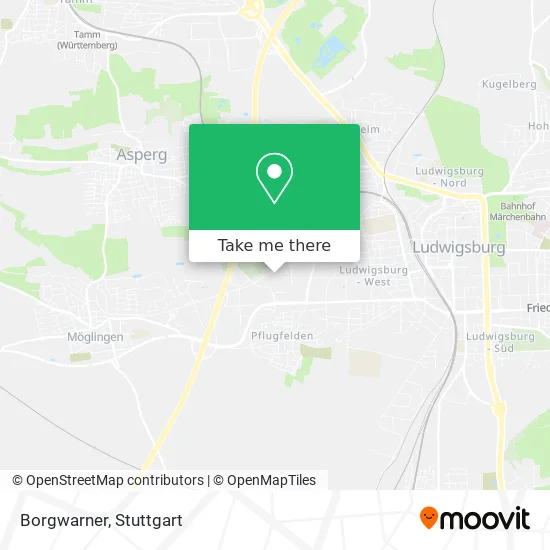 Карта Borgwarner