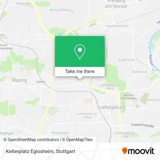 Карта Kelterplatz Eglosheim