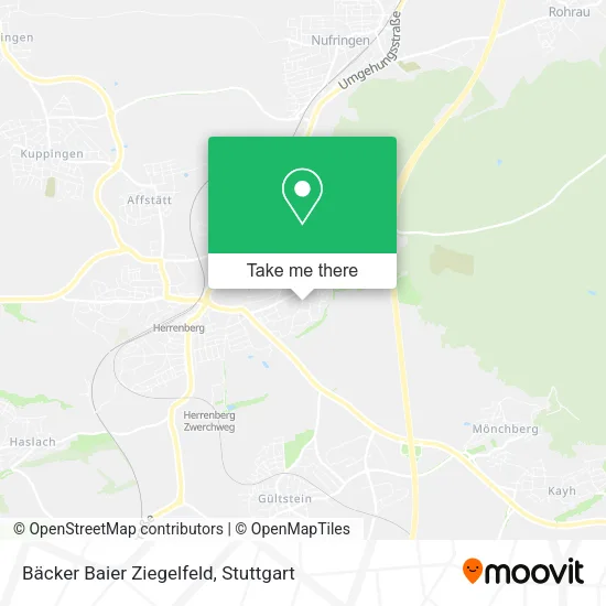 Карта Bäcker Baier Ziegelfeld