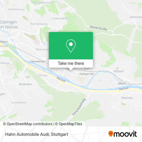Карта Hahn Automobile Audi