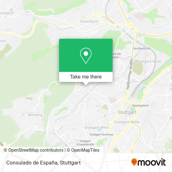 Карта Consulado de España