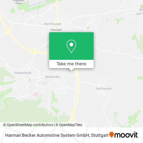 Harman Becker Automotive System GmbH map