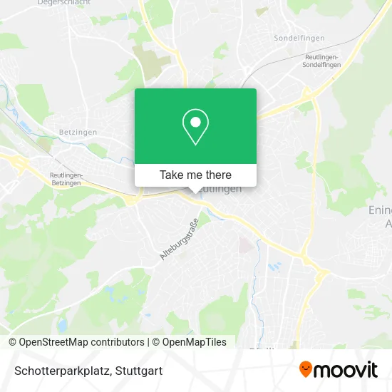 Карта Schotterparkplatz