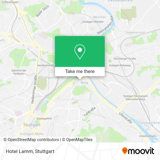 Карта Hotel Lamm