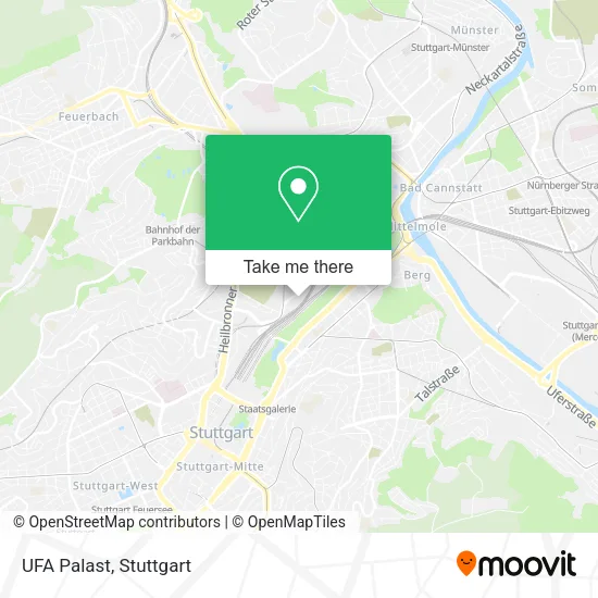 Карта UFA Palast