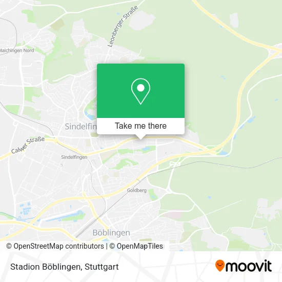 Карта Stadion Böblingen