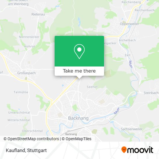 Kaufland map