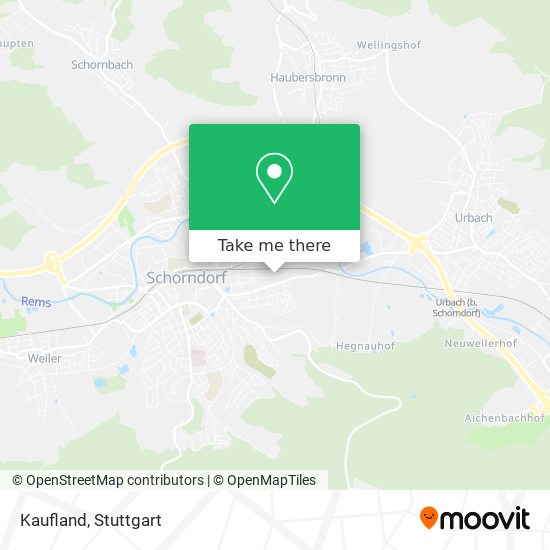 Kaufland map