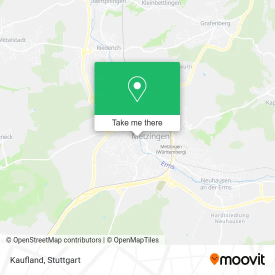 Kaufland map