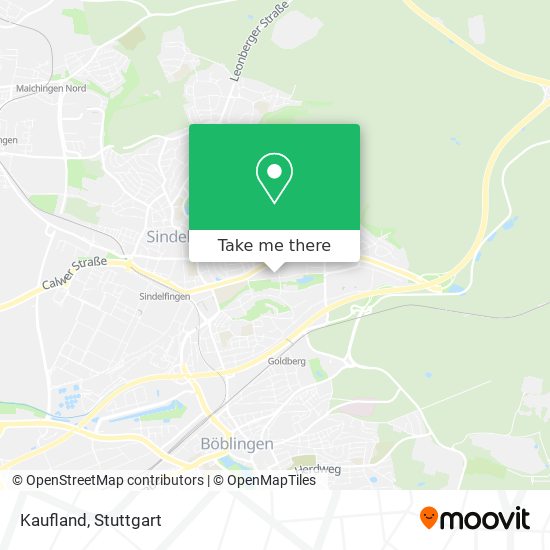 Kaufland map