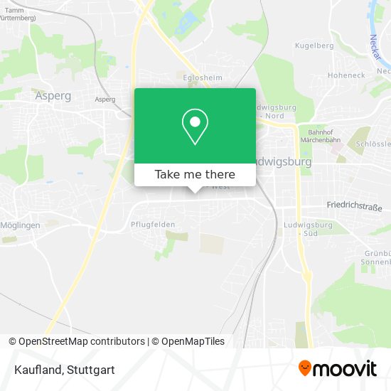 Kaufland map