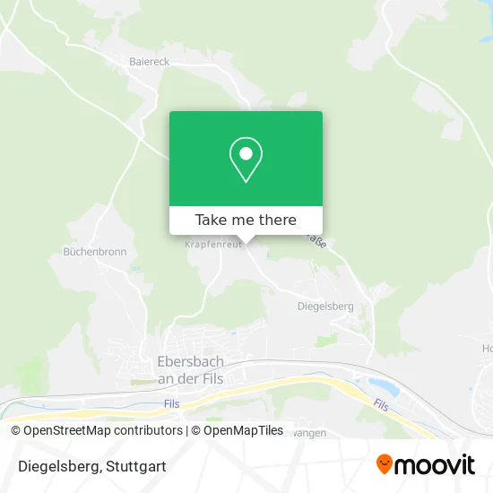 Карта Diegelsberg