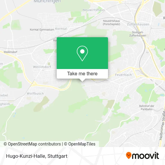 Карта Hugo-Kunzi-Halle