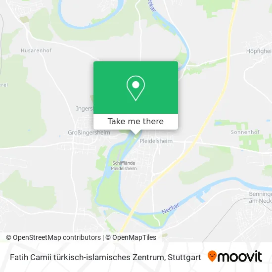 Карта Fatih Camii türkisch-islamisches Zentrum