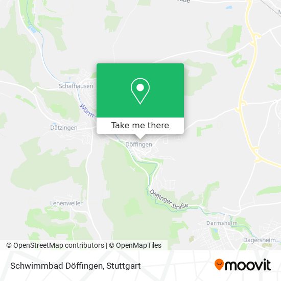 Schwimmbad Döffingen map