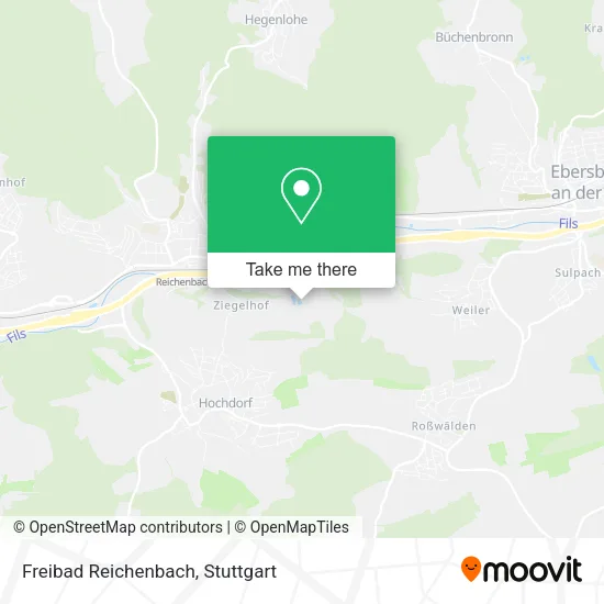 Карта Freibad Reichenbach