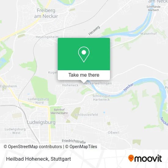 Карта Heilbad Hoheneck