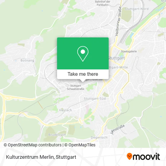 Карта Kulturzentrum Merlin