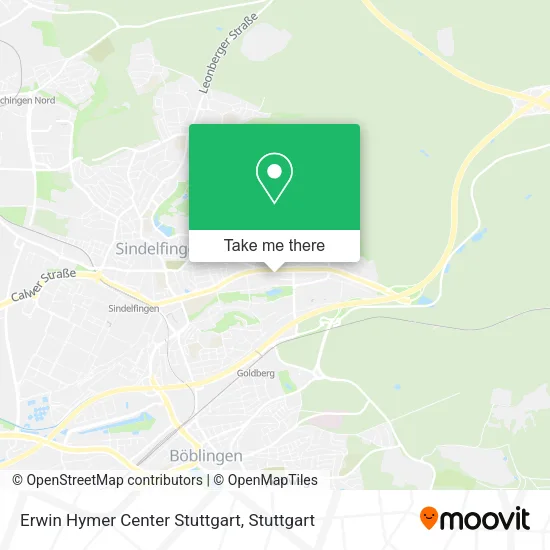 Карта Erwin Hymer Center Stuttgart
