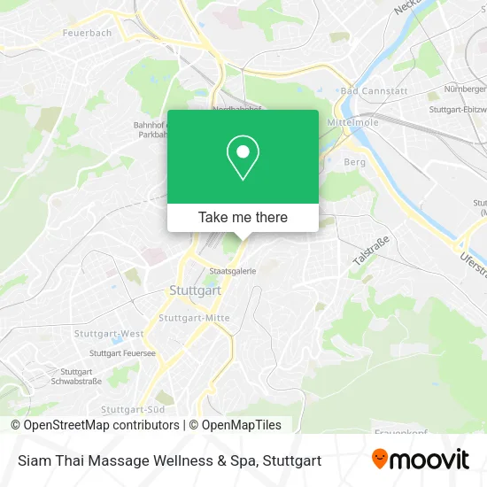 Карта Siam Thai Massage Wellness & Spa