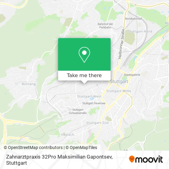 Карта Zahnarztpraxis 32Pro Maksimilian Gapontsev