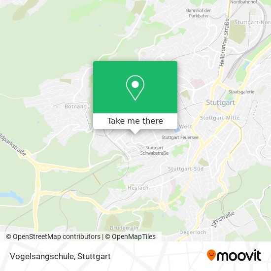 Vogelsangschule map